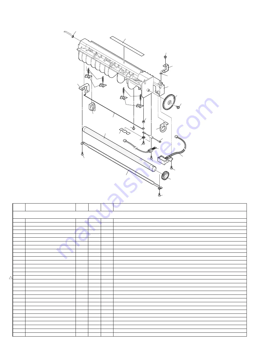 Sharp FO-2950M - B/W Laser - All-in-One Service Manual Download Page 213