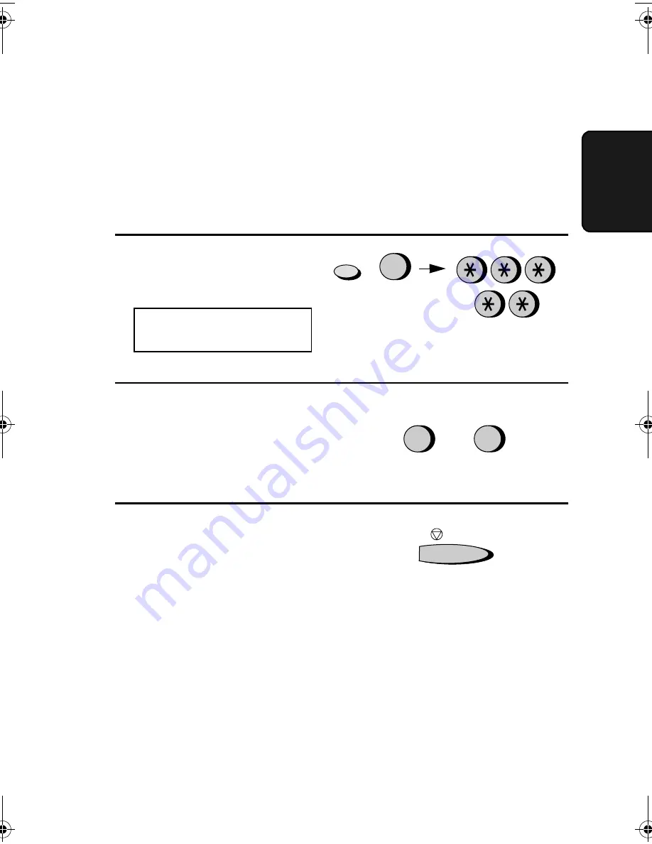 Sharp FO-2970M Operation Manual Download Page 67