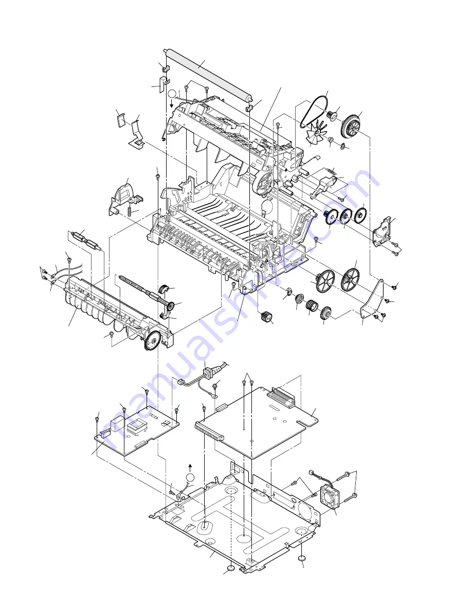 Sharp FO-2970M Service Manual Download Page 88