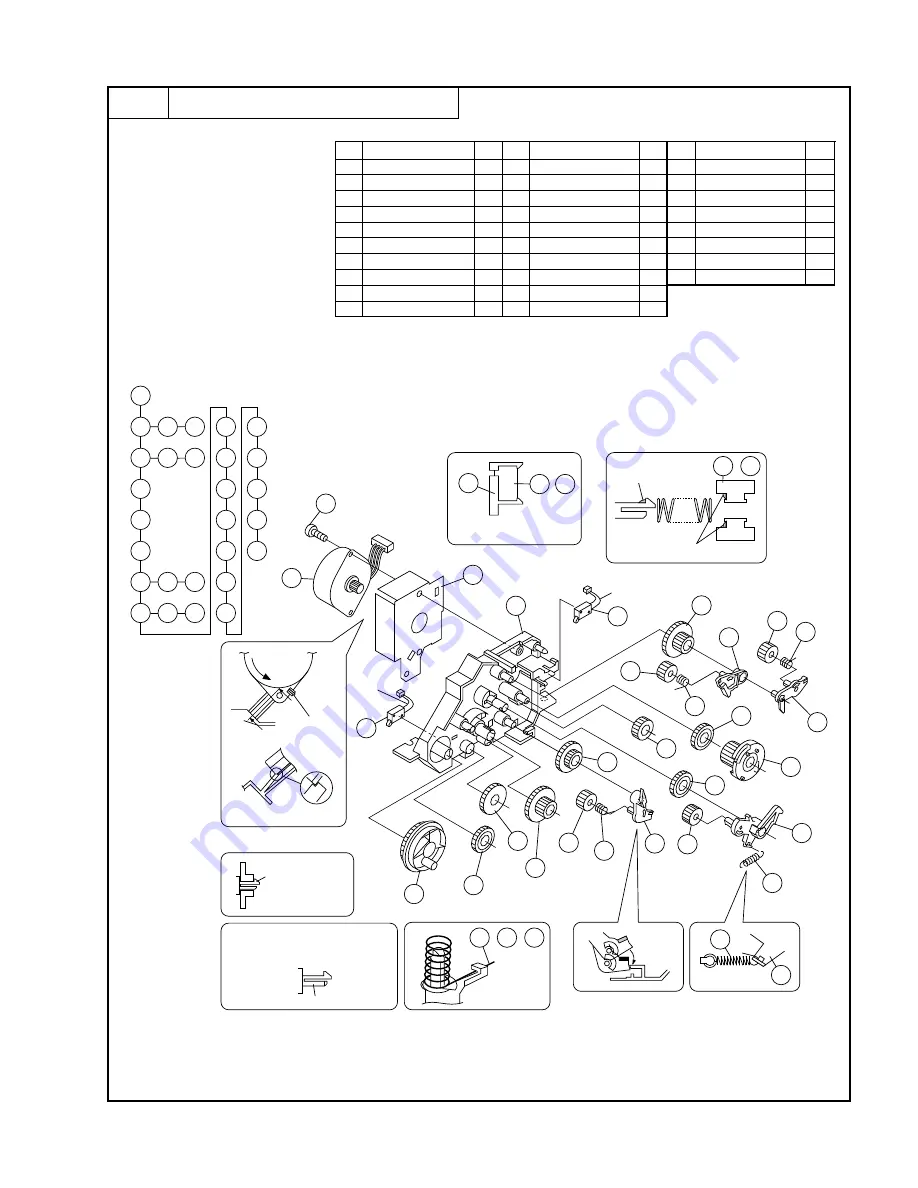 Sharp FO-375 Service Manual Download Page 39