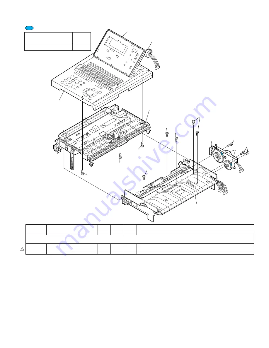 Sharp FO-4450 Service Manual Download Page 133