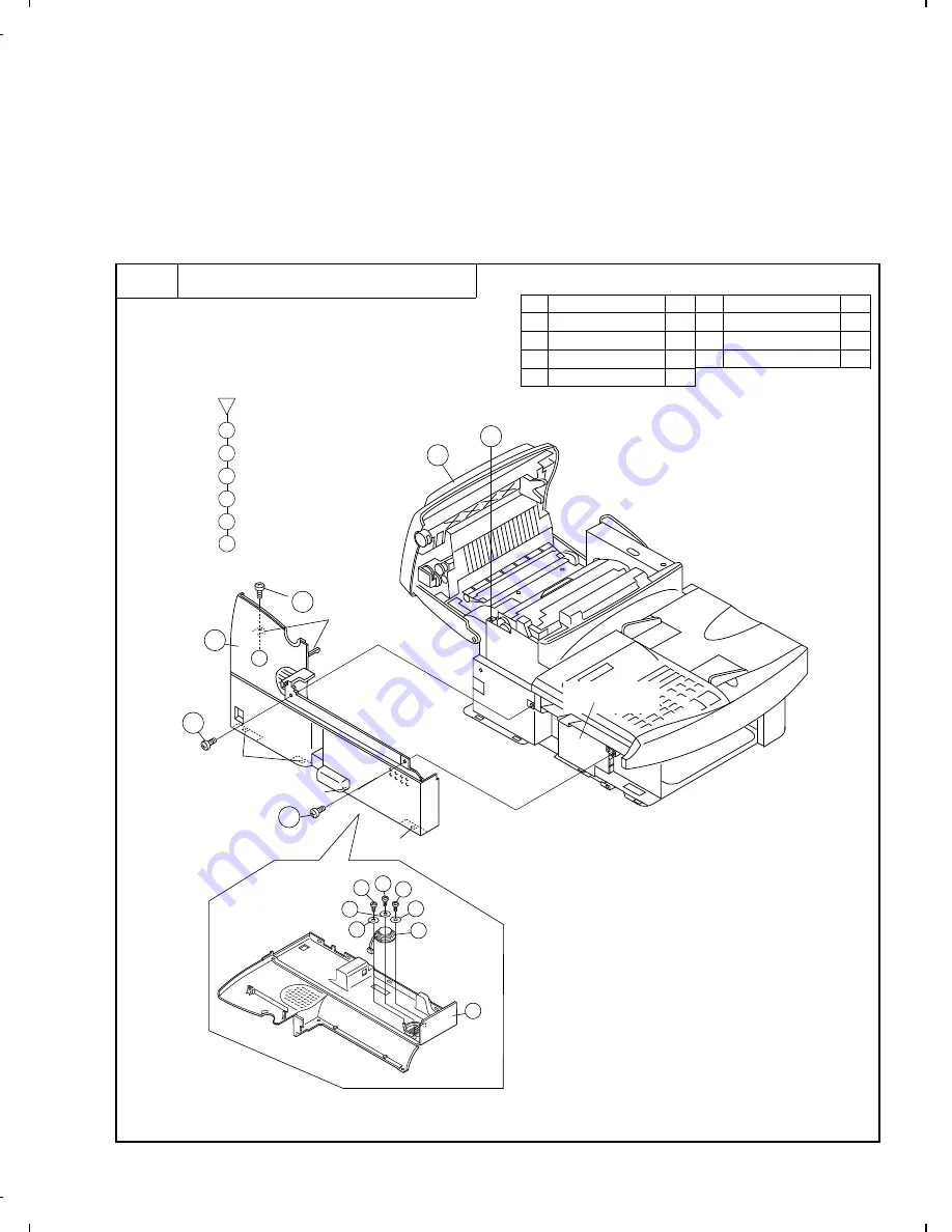 Sharp FO-4500 Service Manual Download Page 67