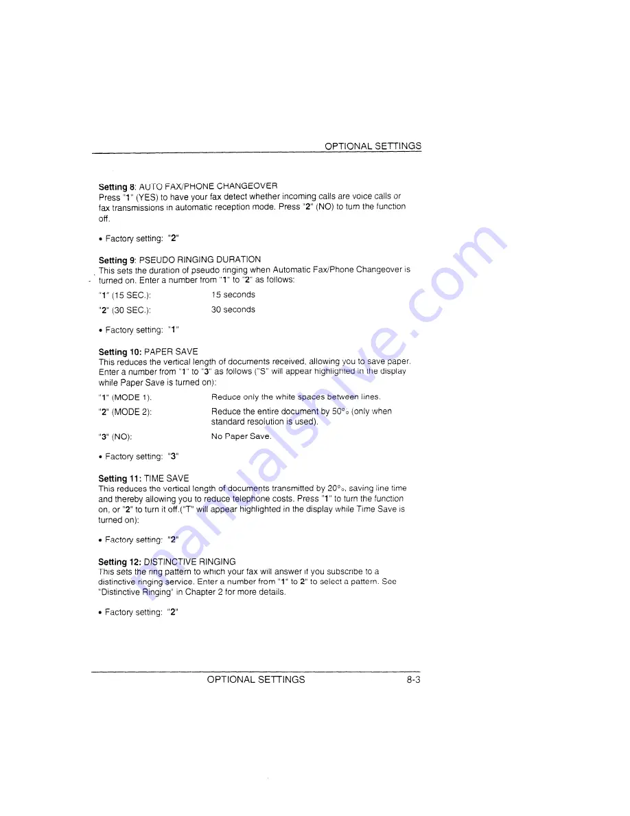 Sharp FO-455 Operation Manual Download Page 75