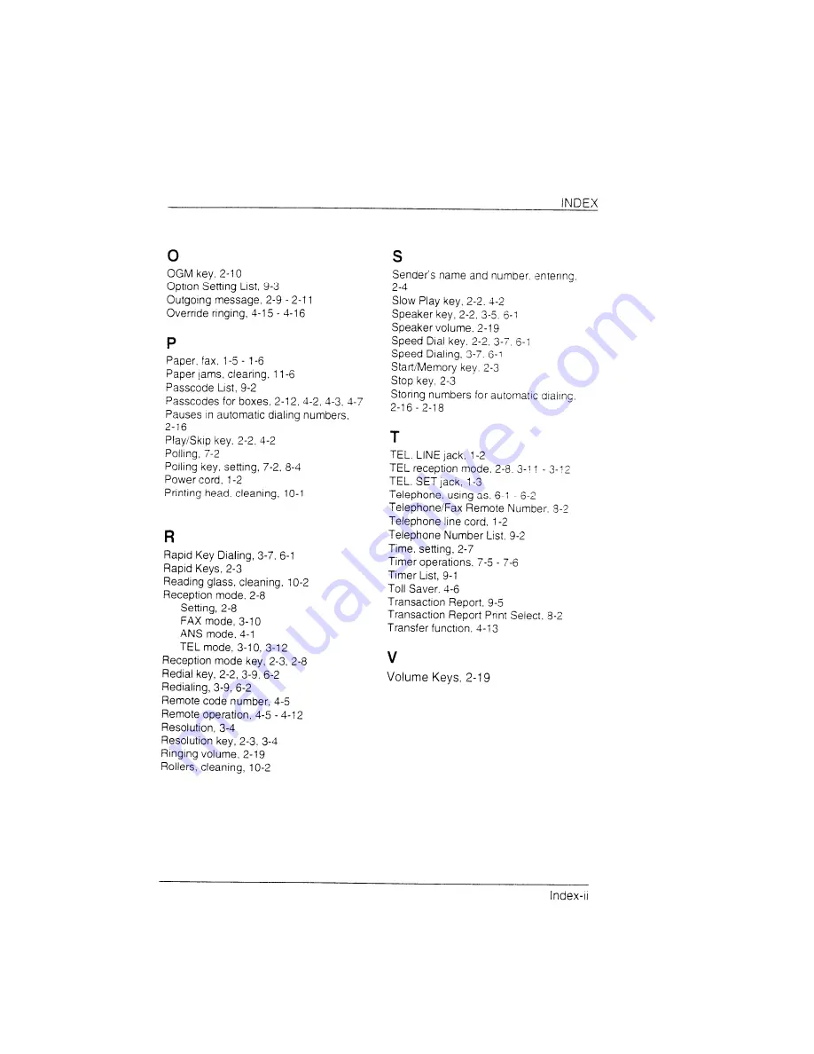 Sharp FO-455 Operation Manual Download Page 97