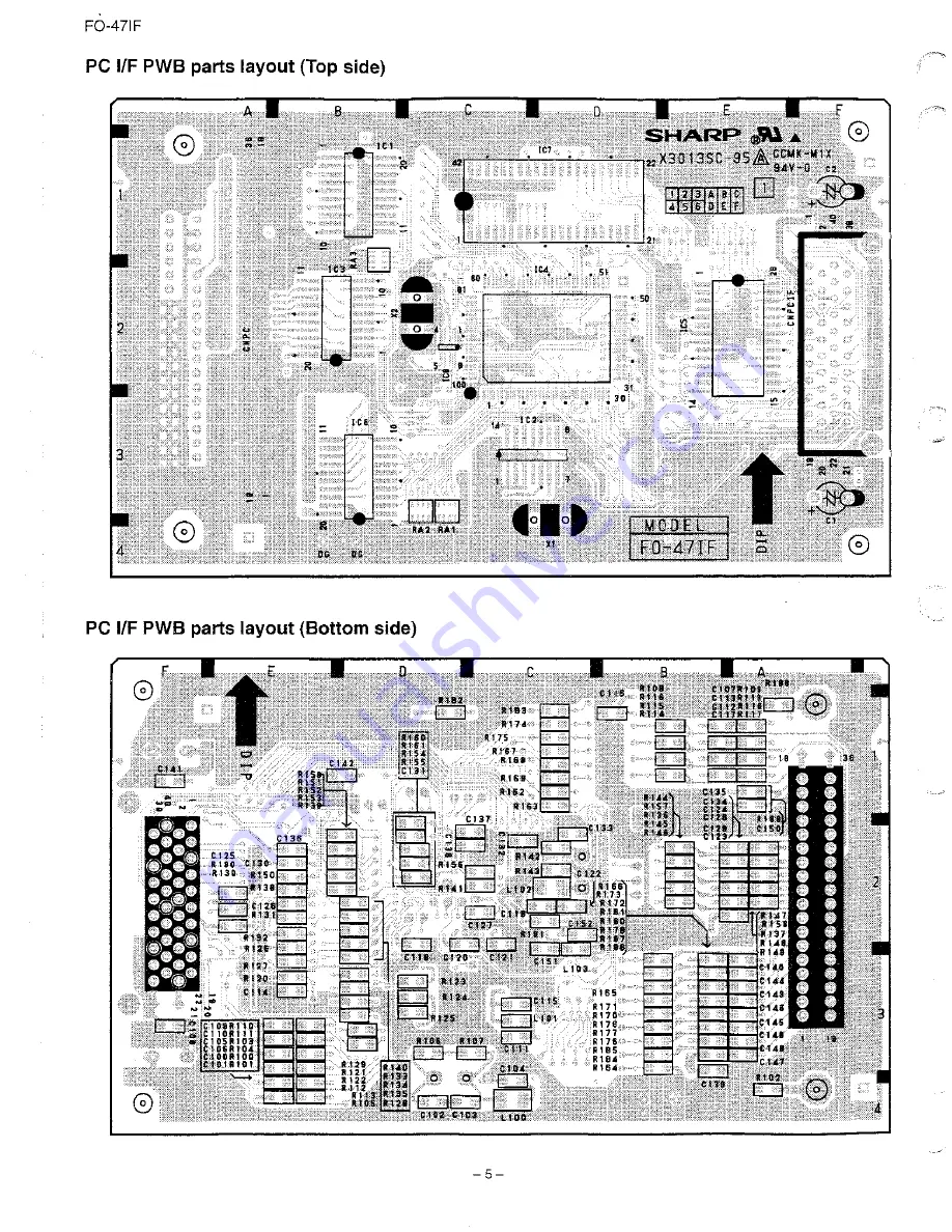 Sharp FO-47IF Service Manual Download Page 6