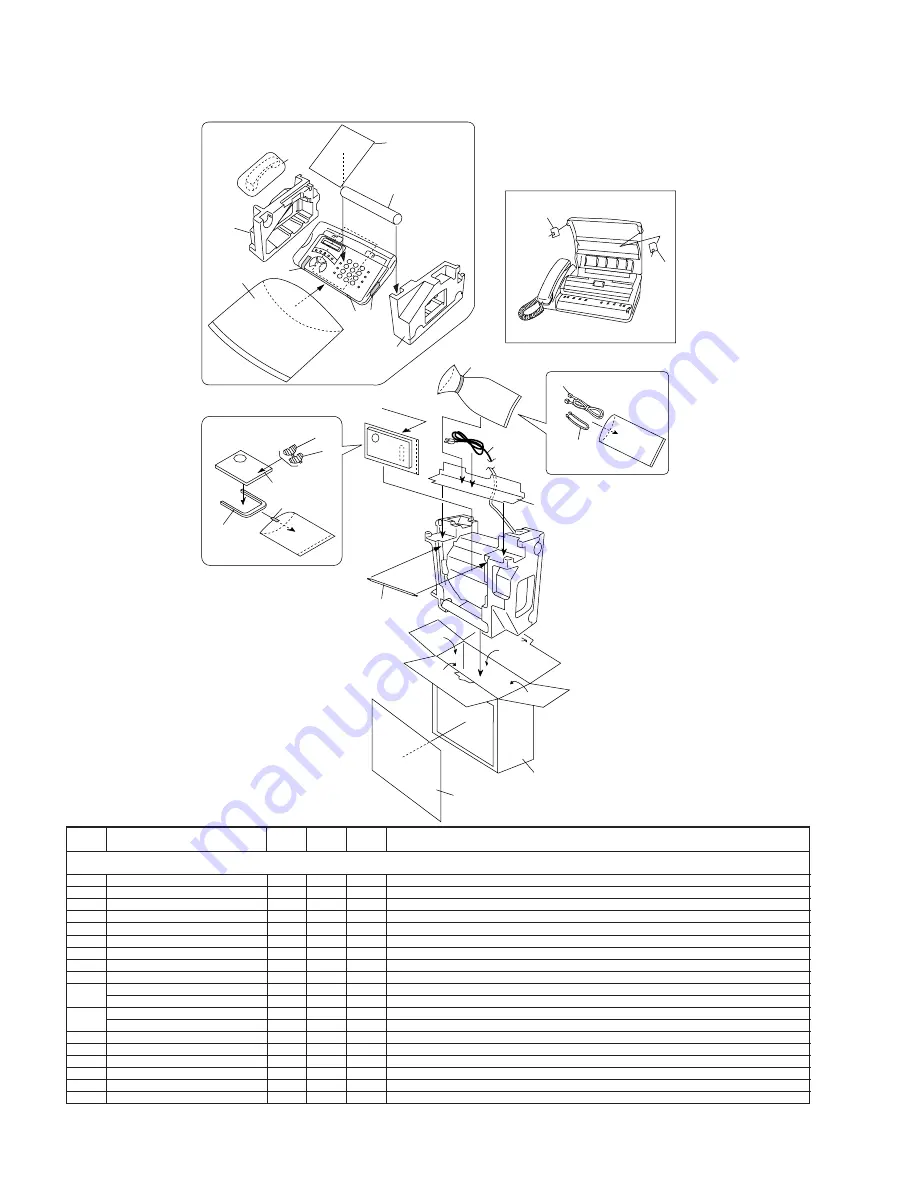 Sharp FO-50 Service Manual Download Page 92