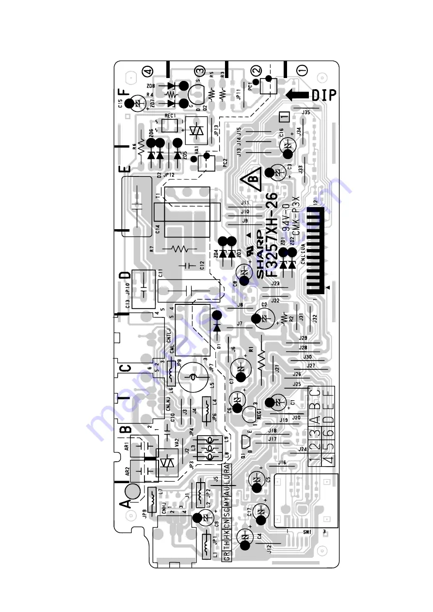 Sharp FO-51 Service Manual Download Page 69