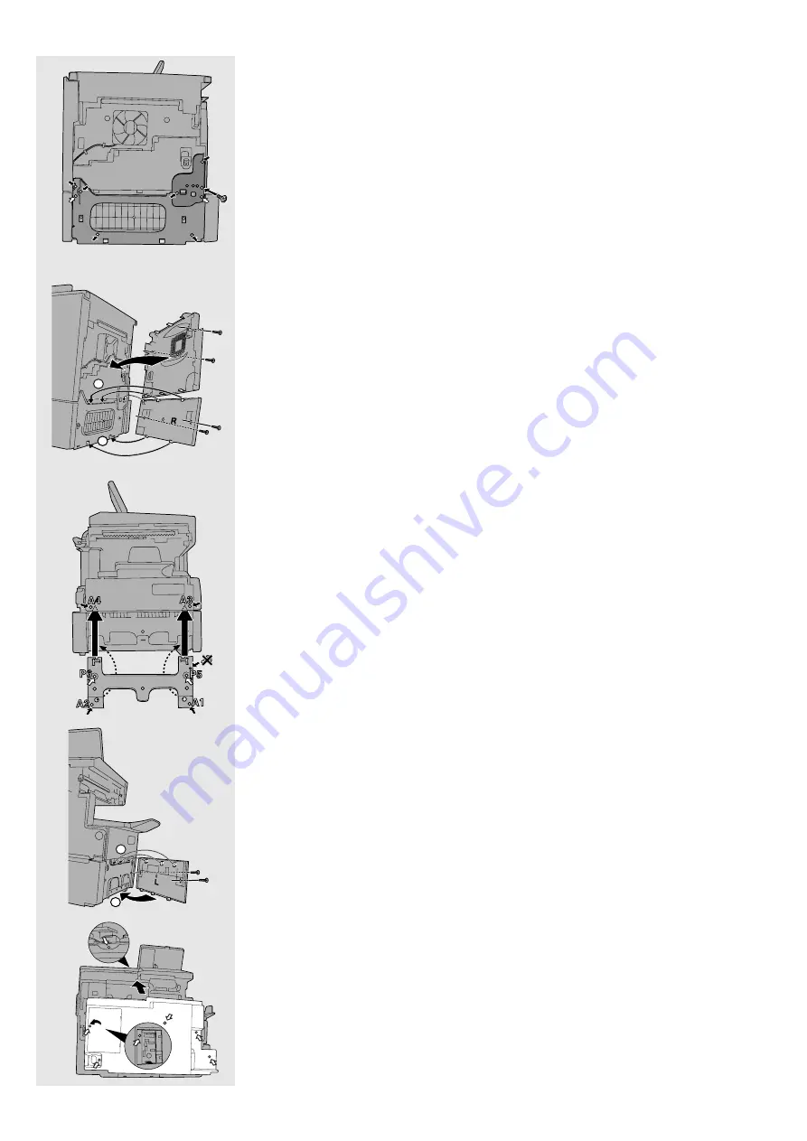 Sharp FO-59A4 Instructions For Installing Download Page 3