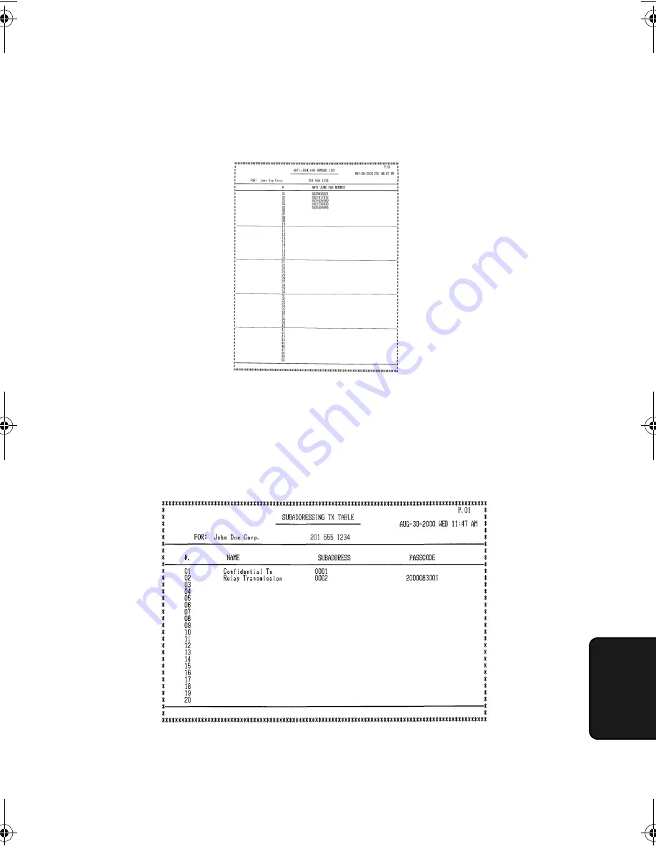 Sharp FO-6700 Operation Manual Download Page 183