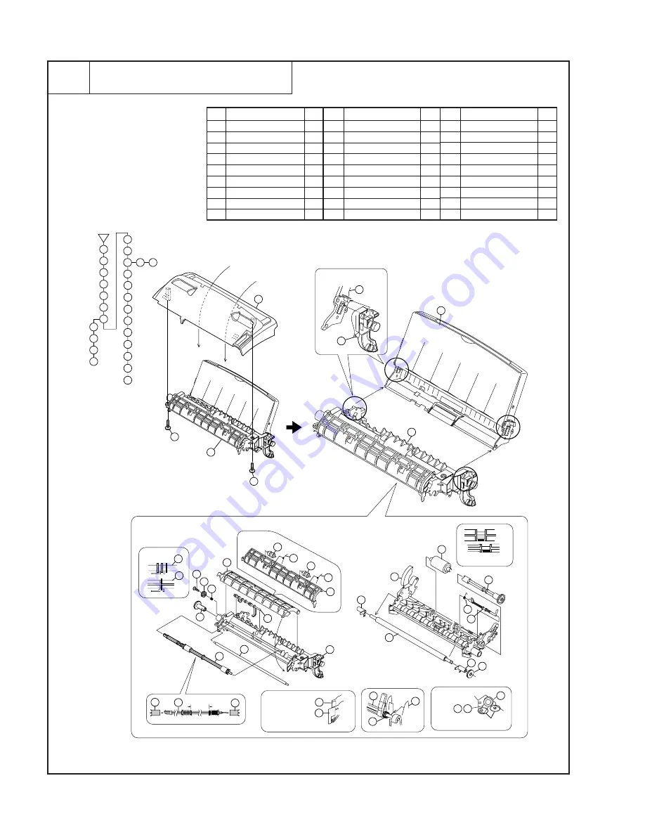 Sharp FO-730 Service Manual Download Page 40