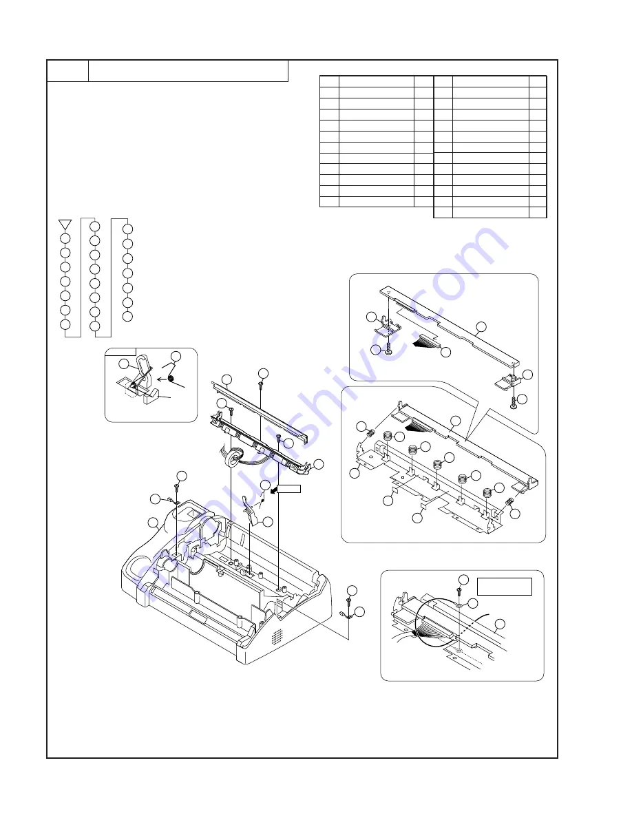 Sharp FO-730 Service Manual Download Page 42