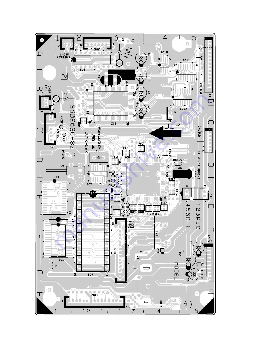 Sharp FO-730 Service Manual Download Page 64