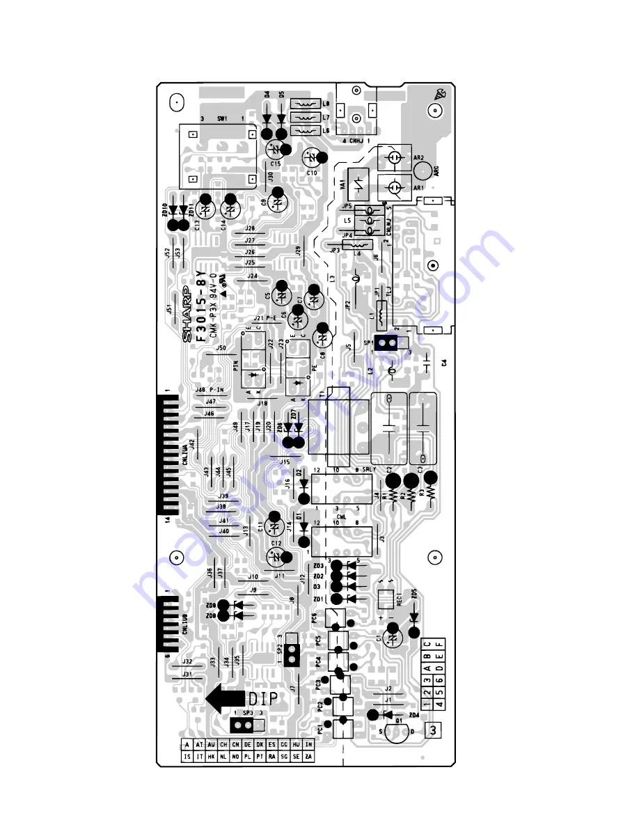 Sharp FO-730 Service Manual Download Page 68