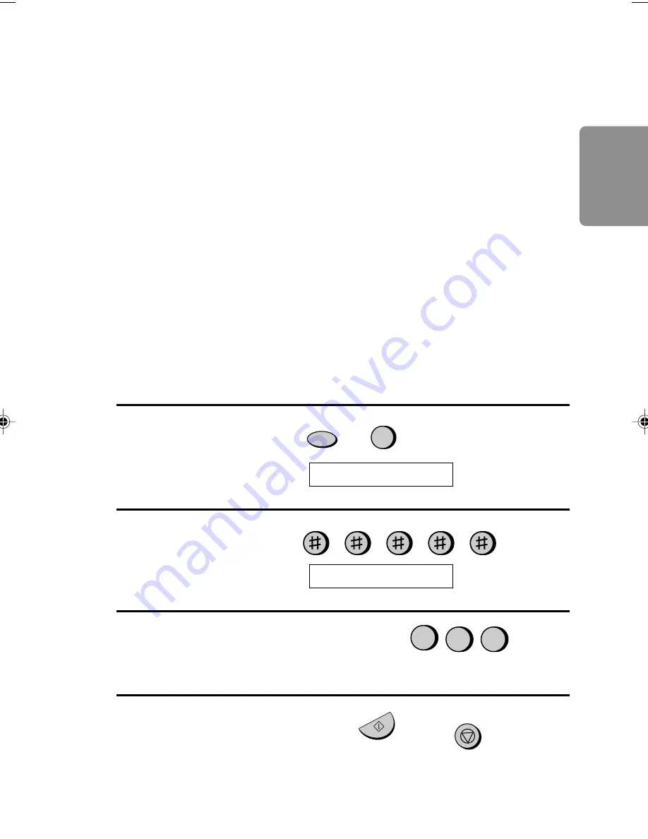 Sharp FO-885 Operation Manual Download Page 190