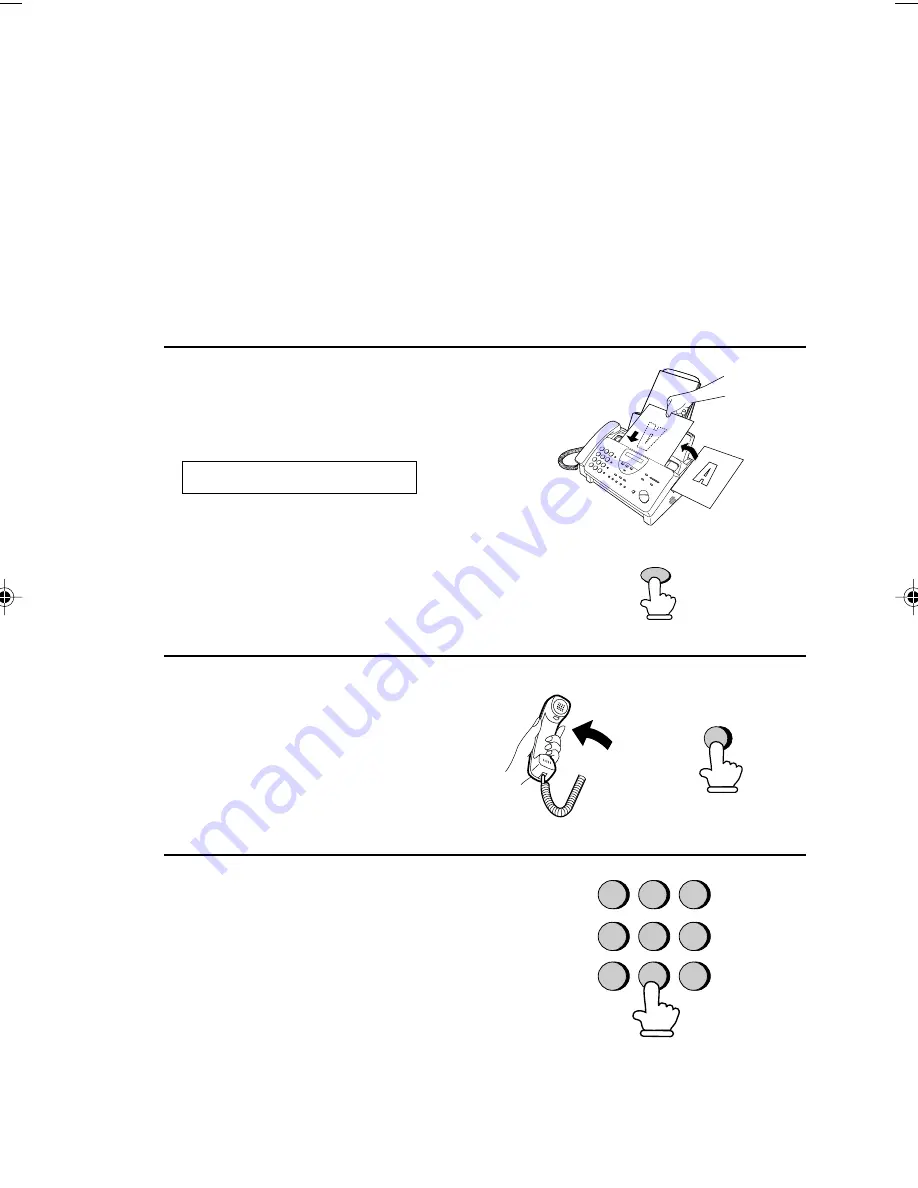 Sharp FO-885 Operation Manual Download Page 207