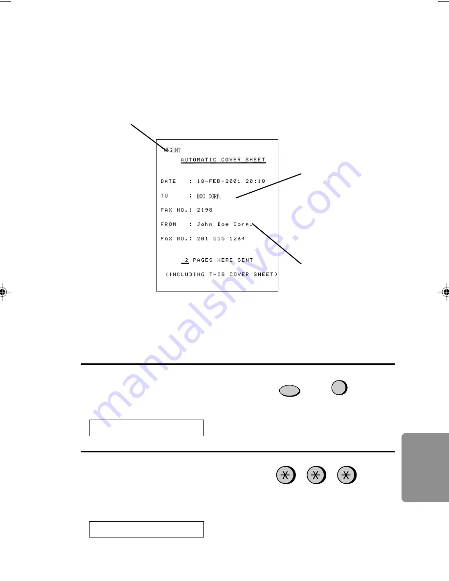 Sharp FO-885 Operation Manual Download Page 240