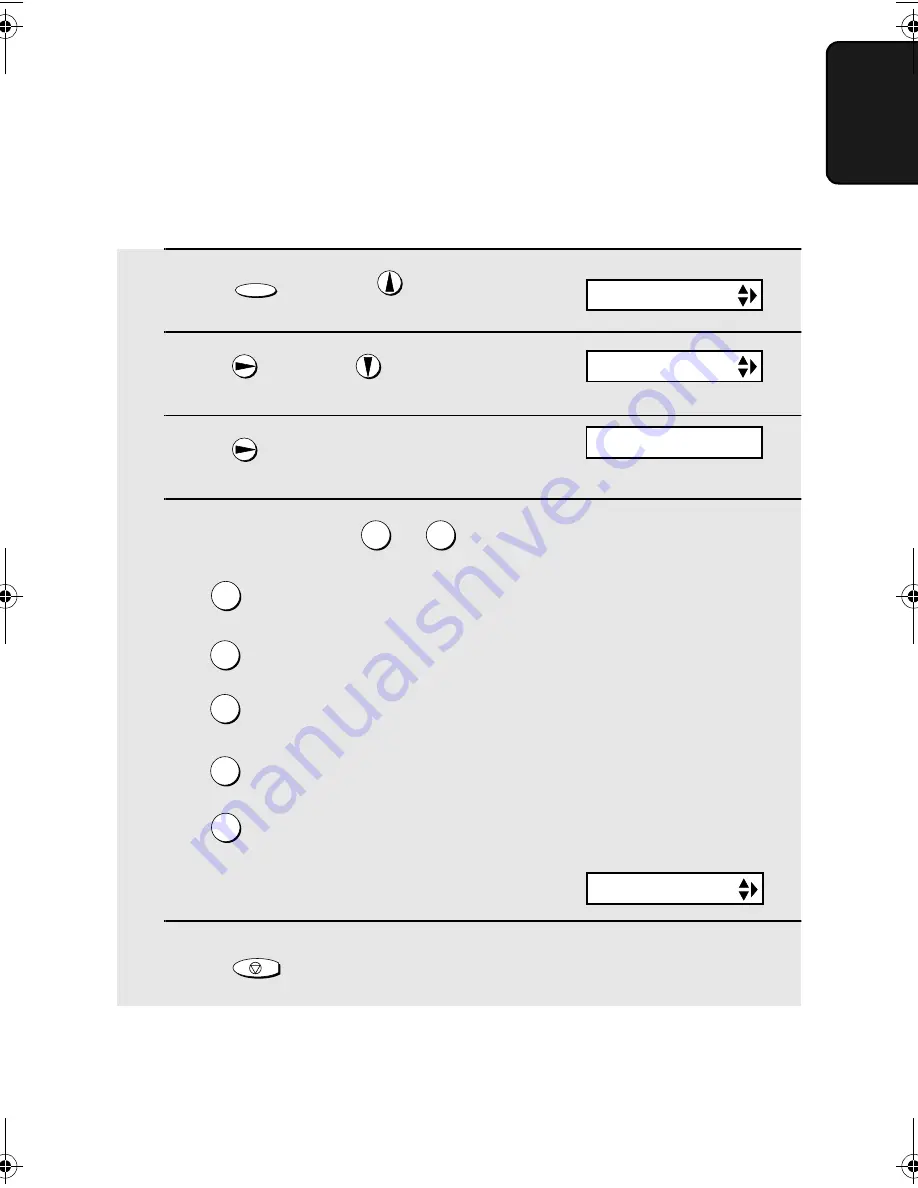 Sharp FO-CC500 Operation Manual Download Page 111