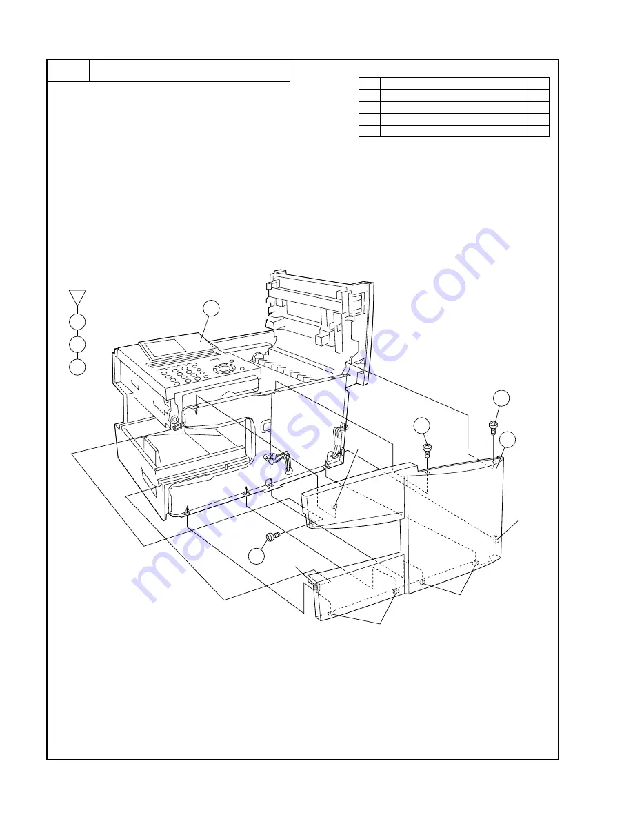 Sharp FO-DC600 Service Manual Download Page 46