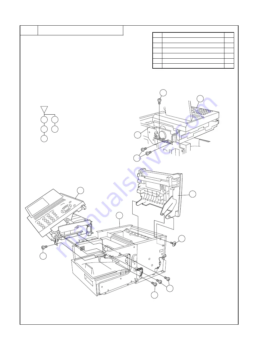 Sharp FO-DC600 Service Manual Download Page 48