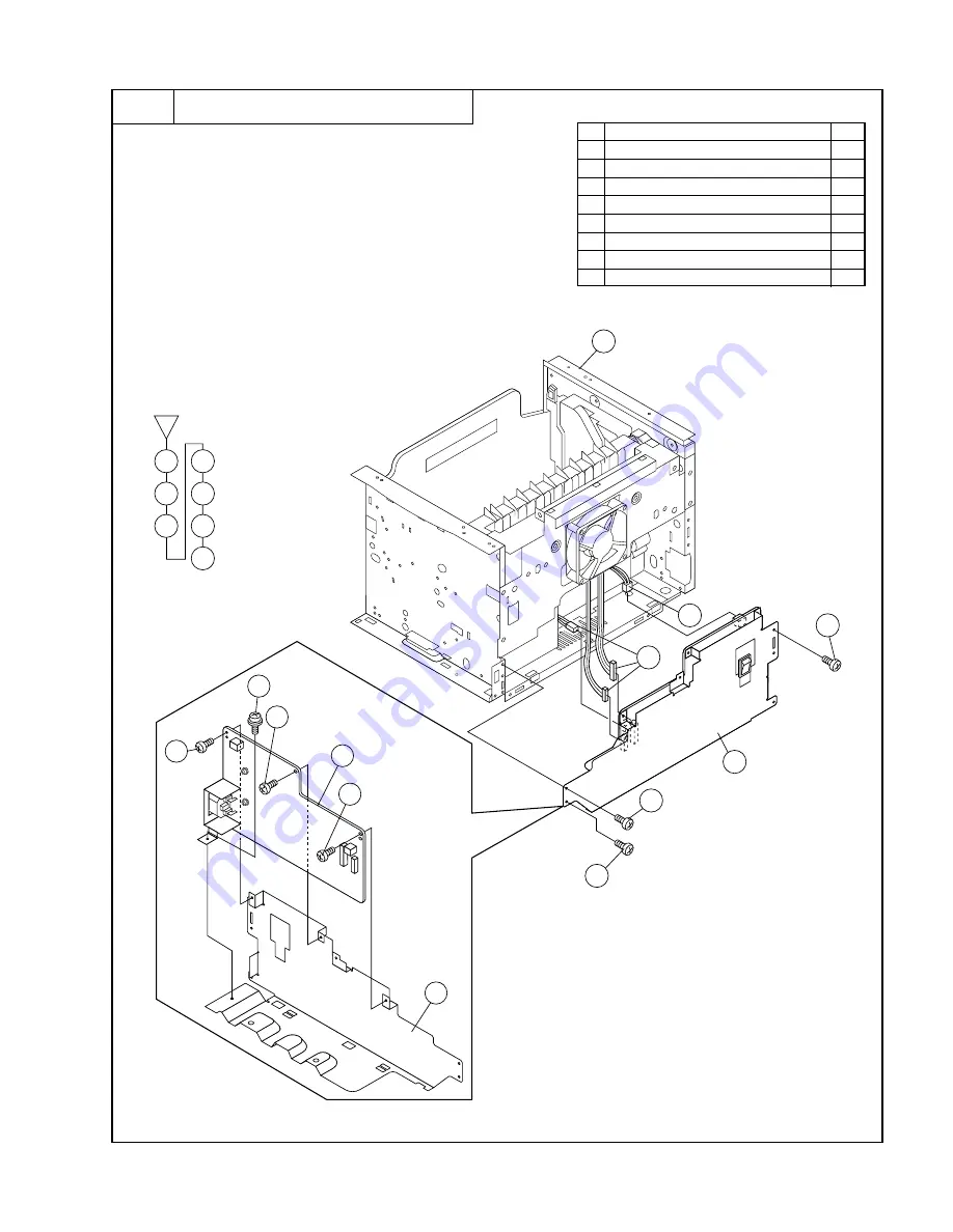 Sharp FO-DC600 Service Manual Download Page 51