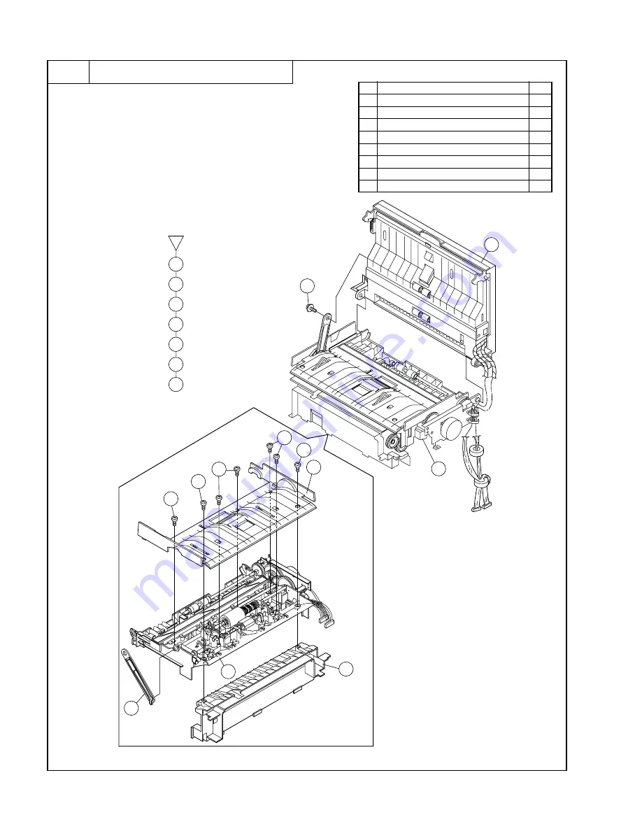 Sharp FO-DC600 Service Manual Download Page 52