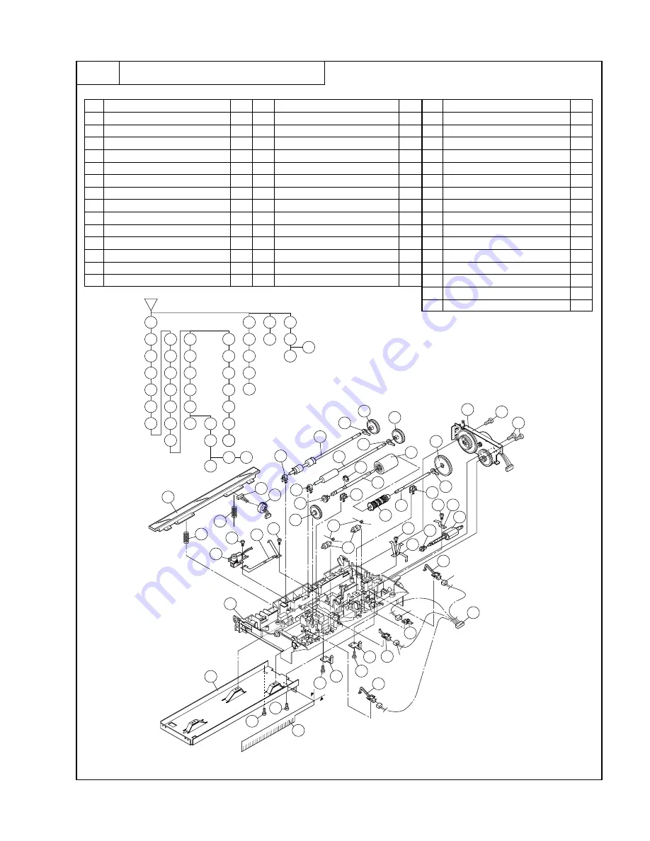 Sharp FO-DC600 Service Manual Download Page 53