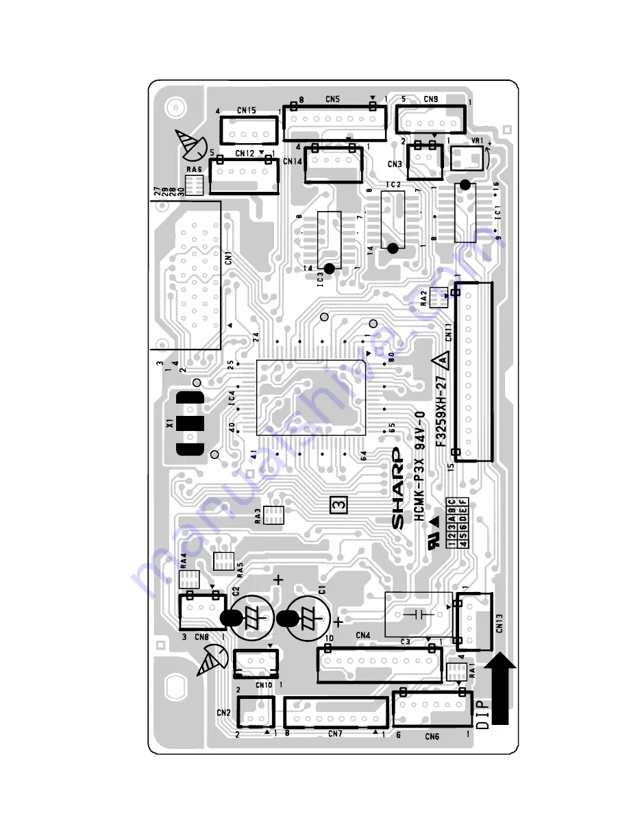 Sharp FO-DC600 Service Manual Download Page 105