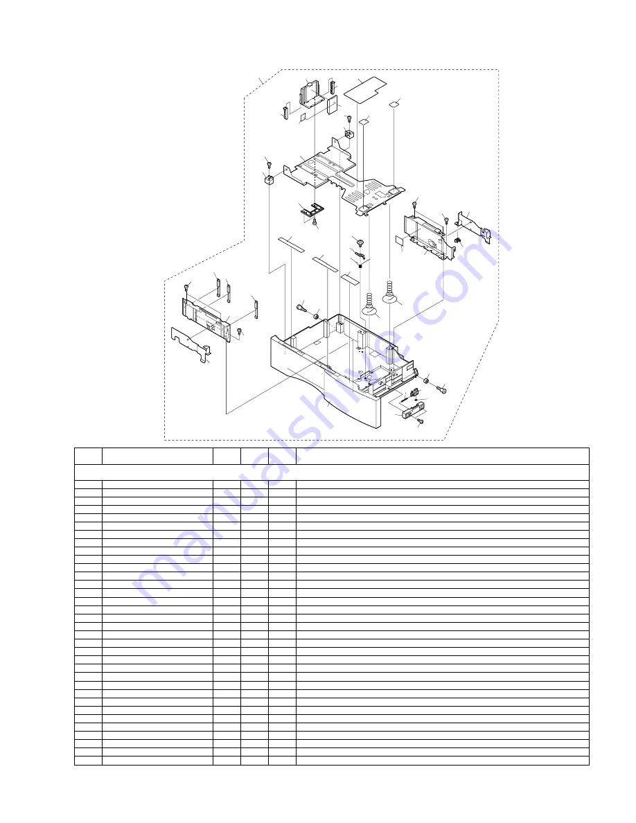 Sharp FO-DC600 Service Manual Download Page 123