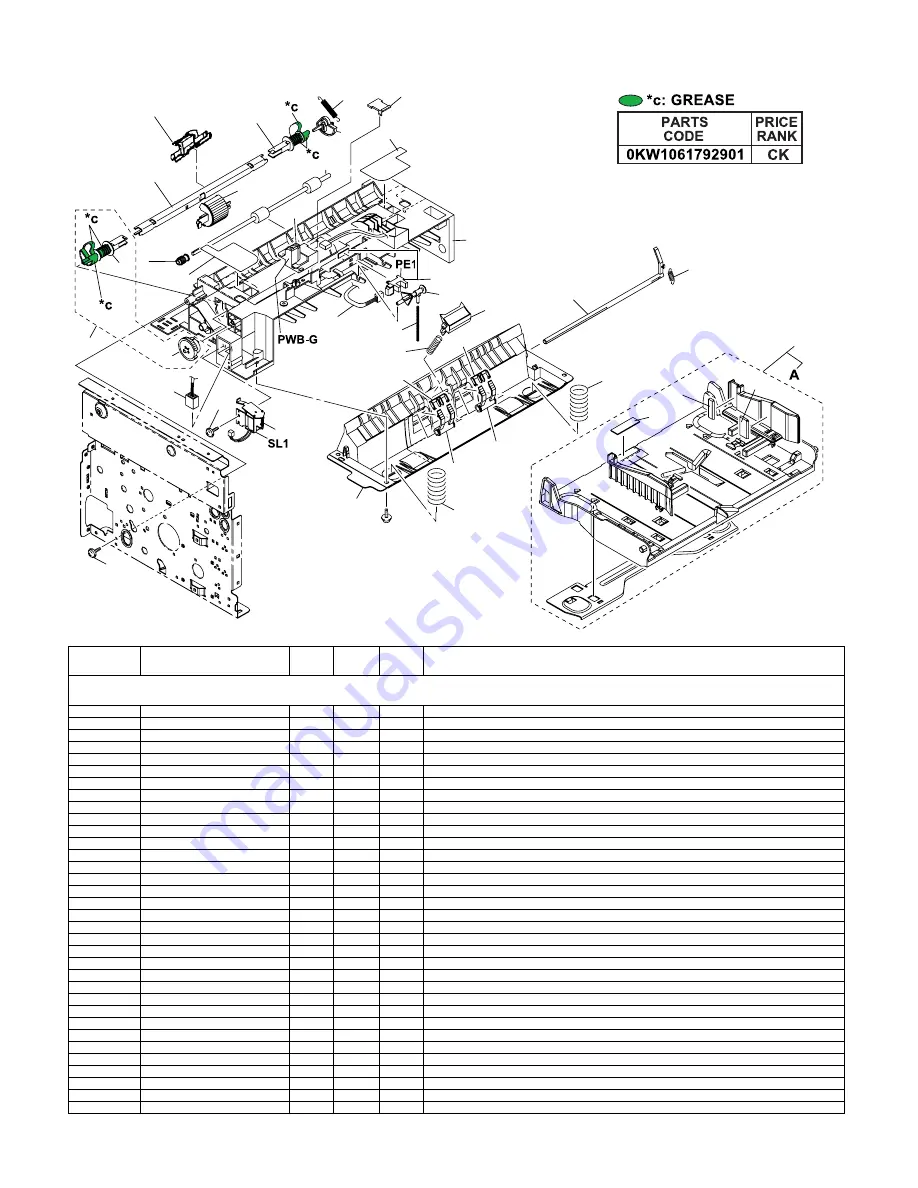 Sharp FO-DC635U Service Manual Download Page 134