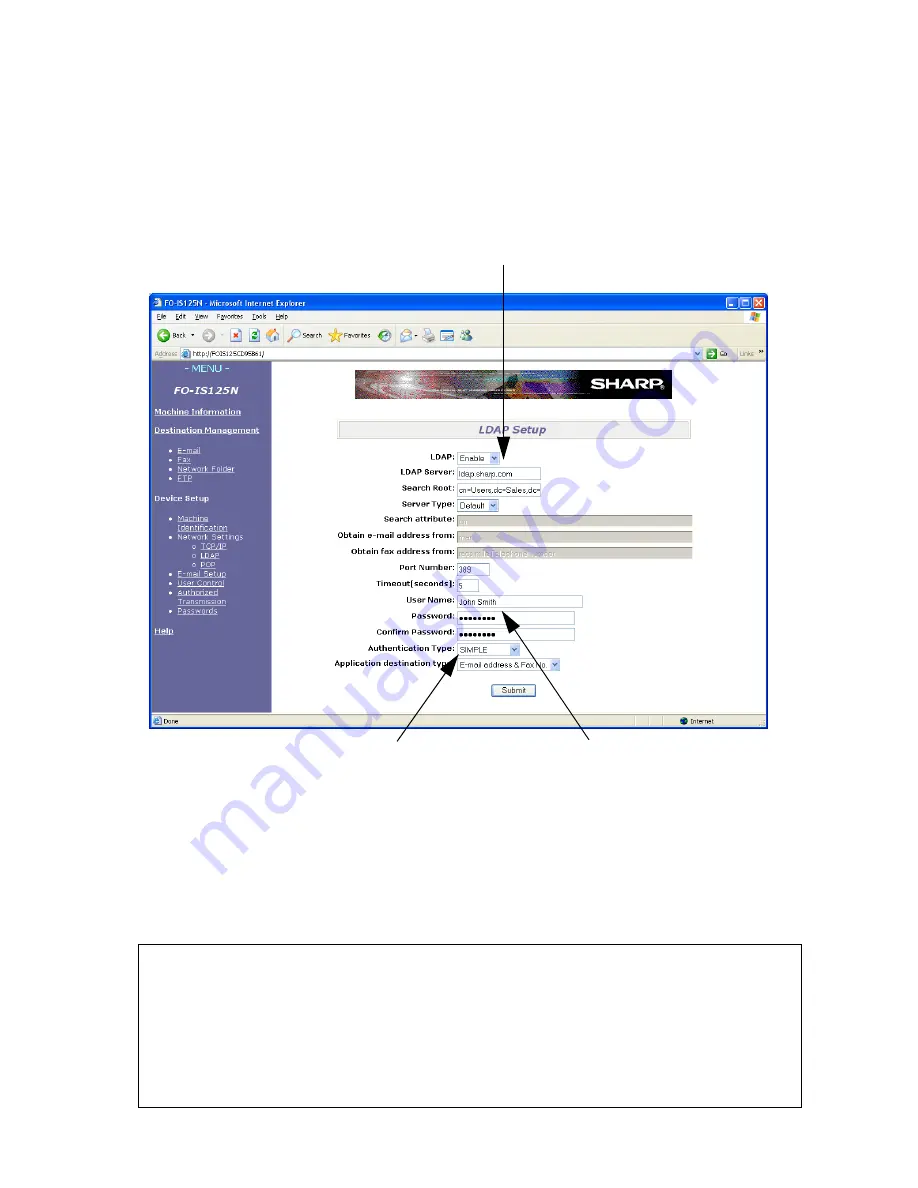 Sharp FO-IS115N Operation Manual Download Page 130