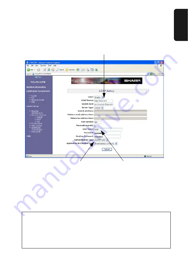 Sharp FO IS125N - B/W Laser - All-in-One Operation Manual Download Page 127