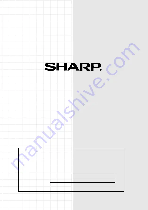 Sharp FO IS125N - B/W Laser - All-in-One Operation Manual Download Page 179