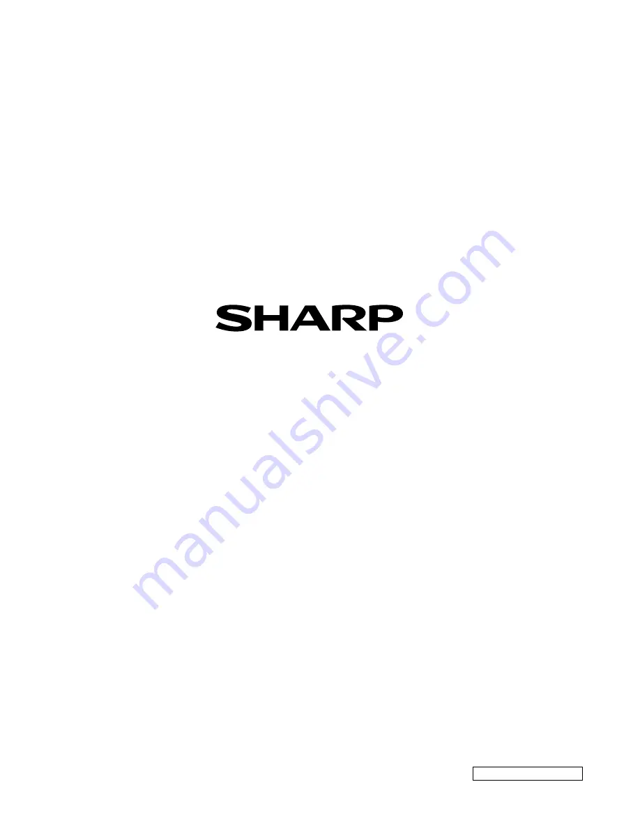 Sharp FO IS125N - B/W Laser - All-in-One Service Manual Download Page 178