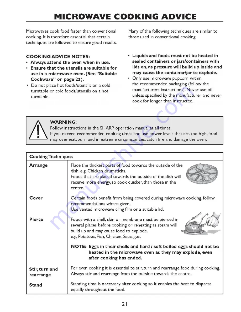 Sharp FP-F50U-W Operation Manual Download Page 23