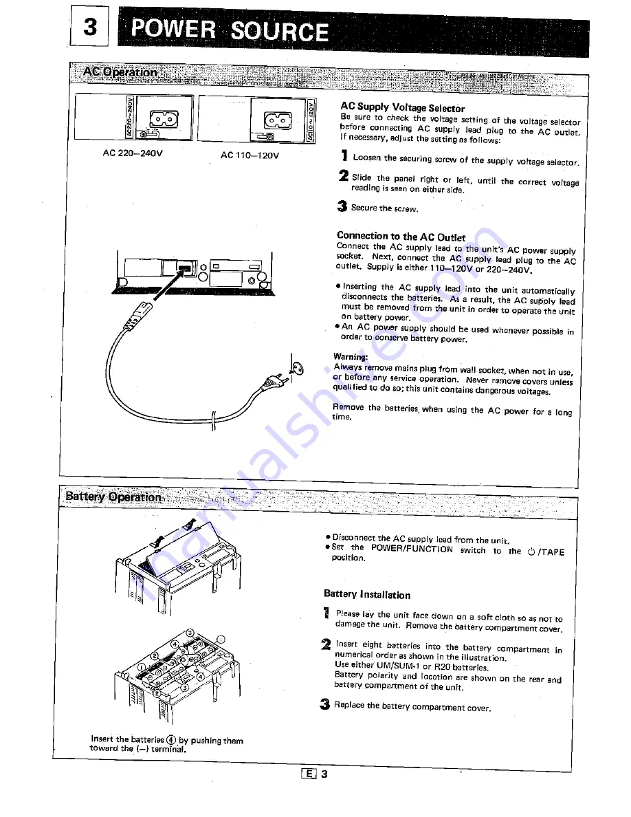 Sharp GF-7850H Operation Manual Download Page 64