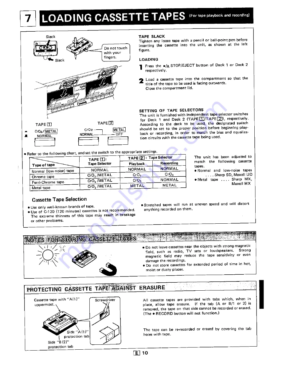 Sharp GF-800H Operation Manual Download Page 85