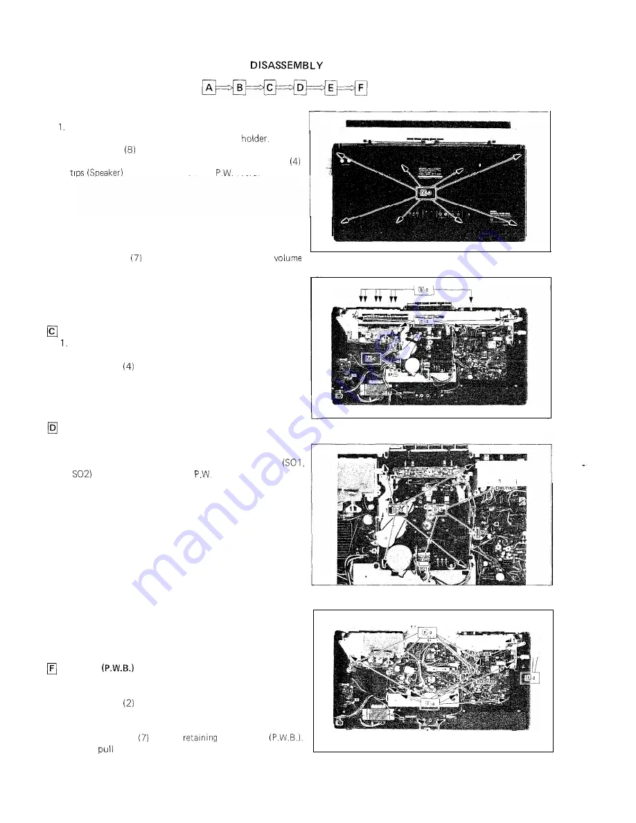 Sharp GF-9292X Service Manual Download Page 3