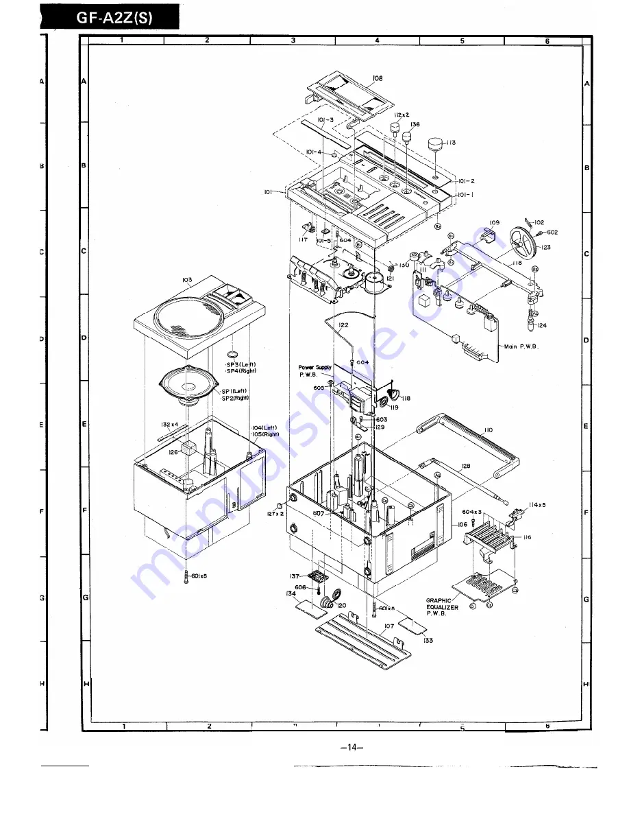 Sharp GF-A2Z(G) Скачать руководство пользователя страница 12