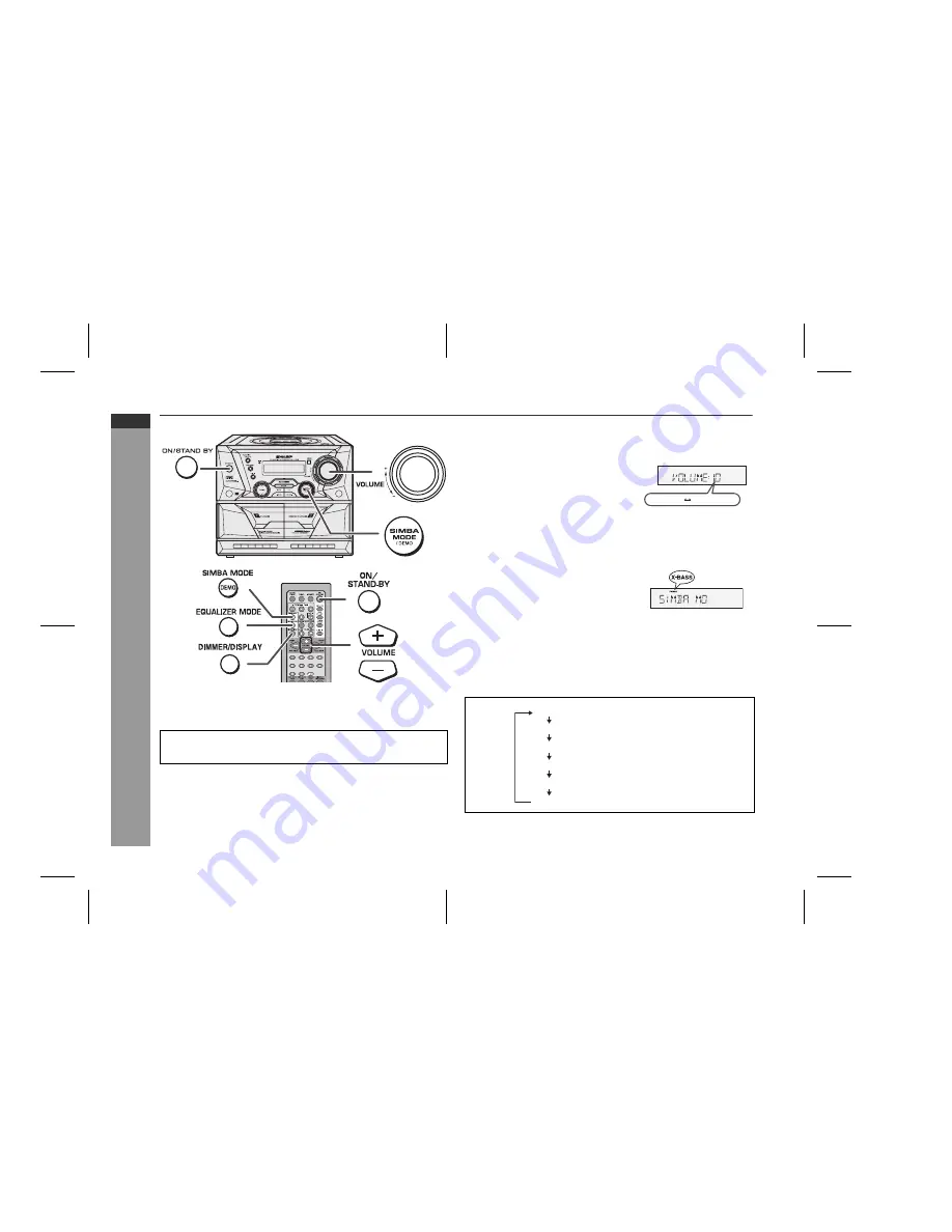 Sharp GX-CD5200V Скачать руководство пользователя страница 14