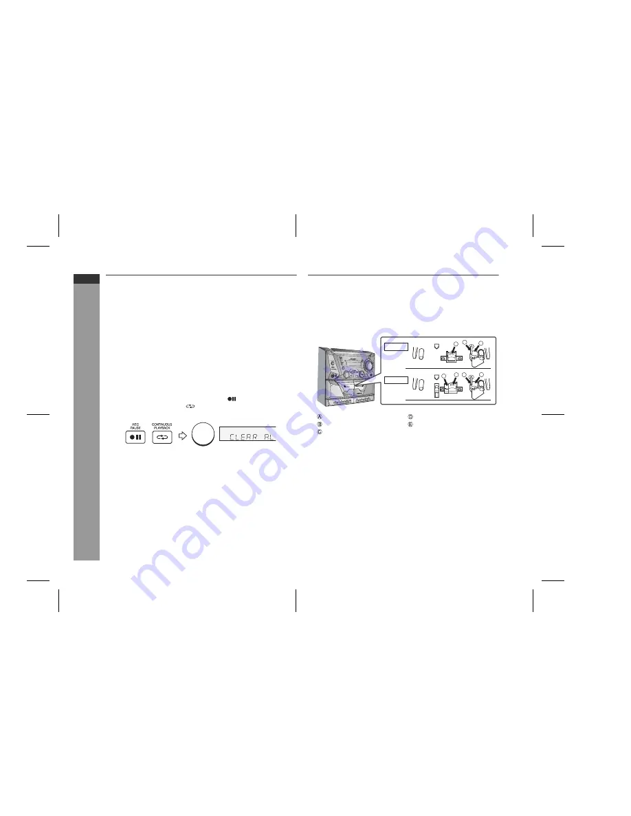 Sharp GX-CD5200V Operation Manual Download Page 42