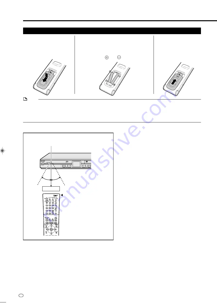 Sharp HR400F Operation Manual Download Page 22