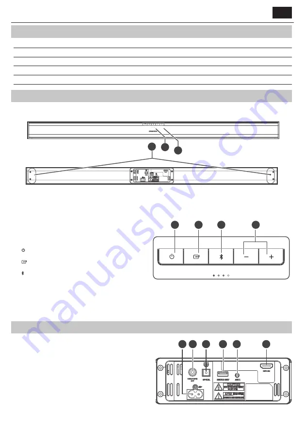 Sharp HT-SBW110 Скачать руководство пользователя страница 5