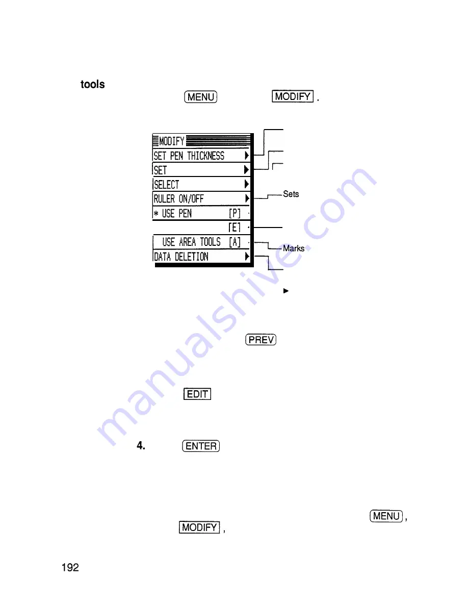 Sharp IQ-8900 Operation Manual Download Page 193