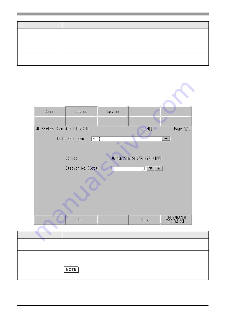 Sharp JW Series Connection Manual Download Page 48