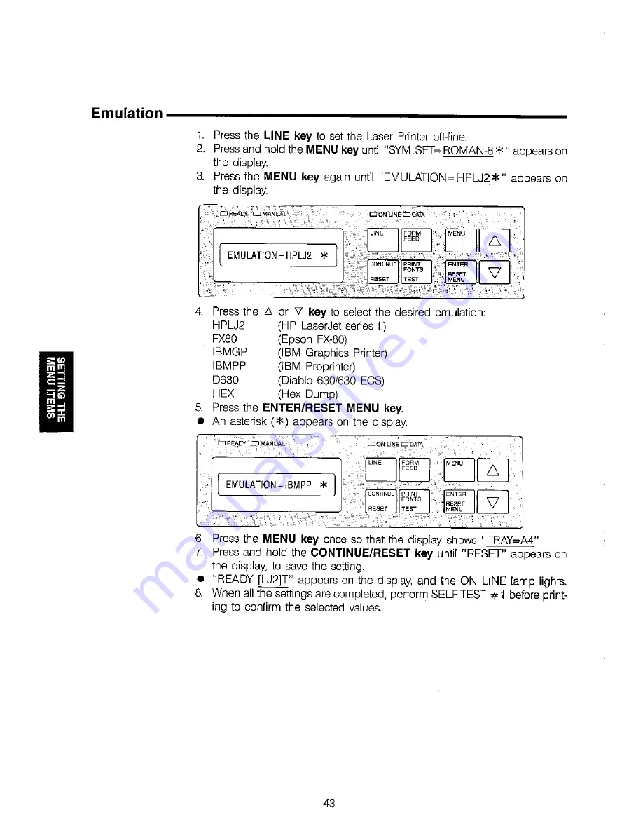 Sharp JX-9500 Скачать руководство пользователя страница 48