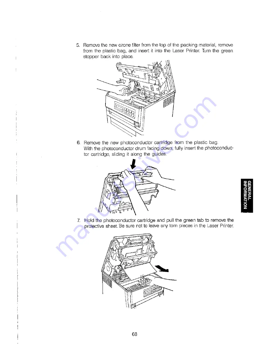 Sharp JX-9500 Operation Manual Download Page 73