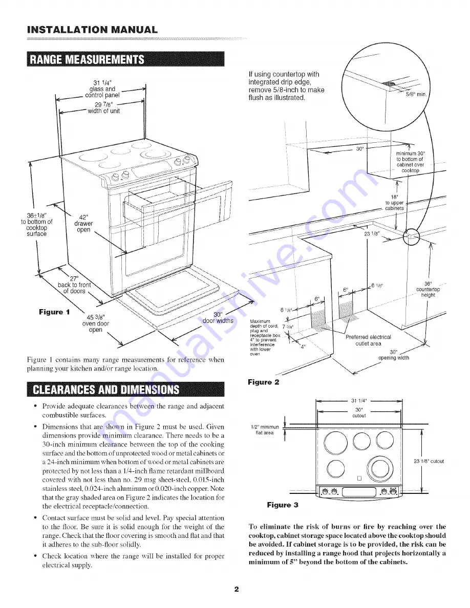 Sharp KB-4425JW Installation Manual Download Page 2