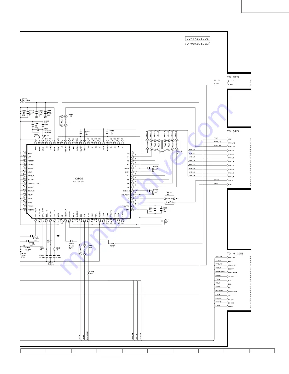 Sharp LC-13B4UB Operation Service Manual Download Page 53