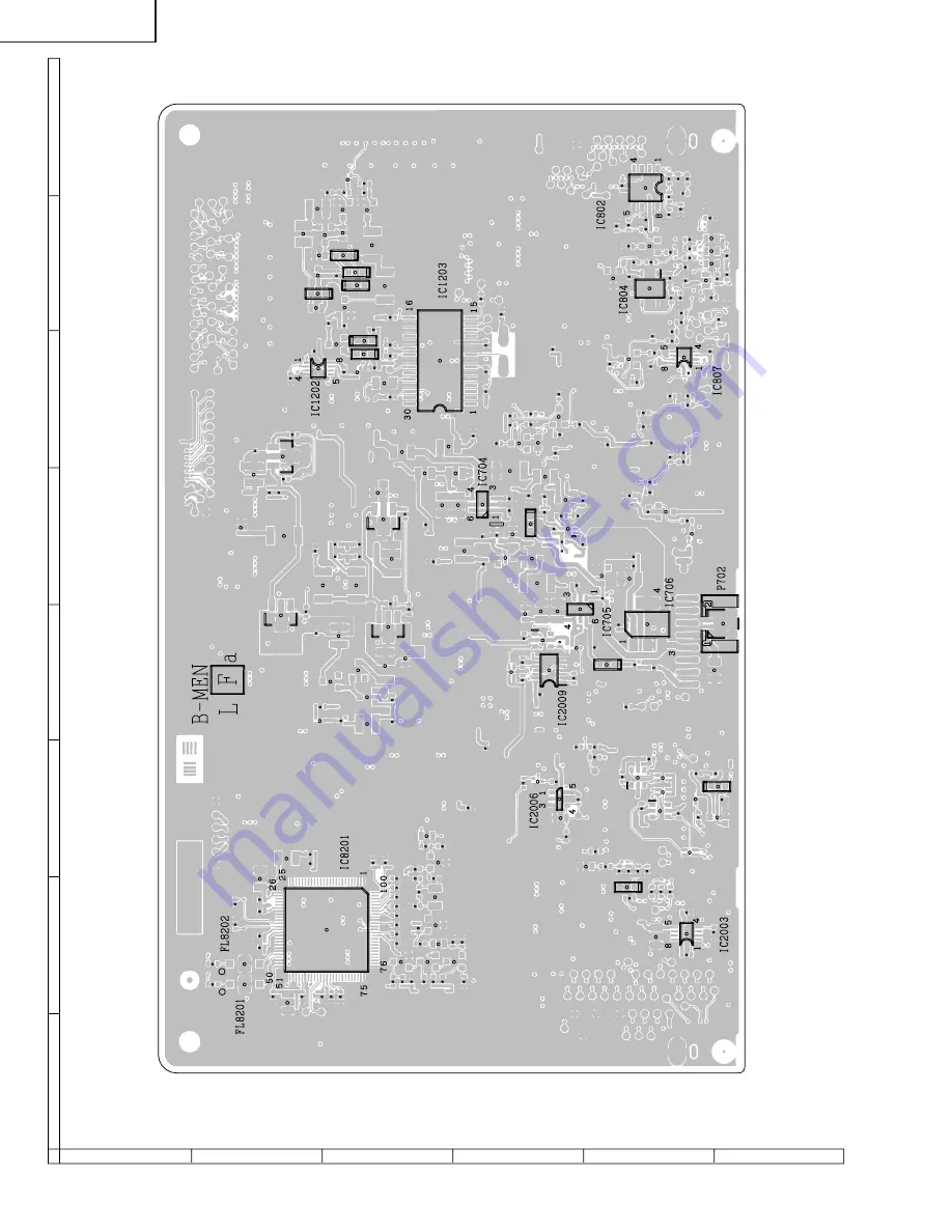 Sharp LC-13B4UB Operation Service Manual Download Page 76