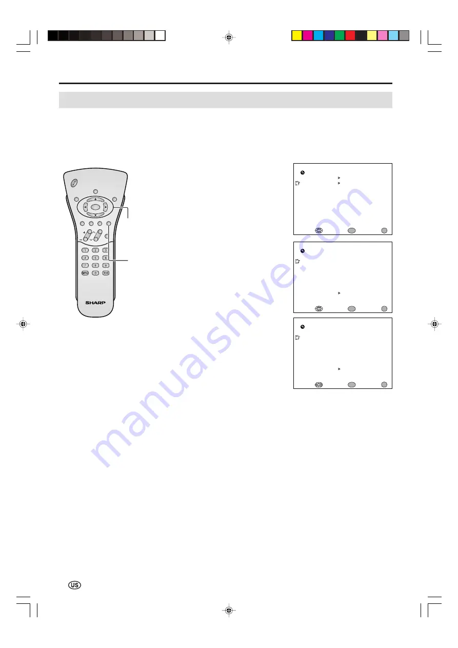 Sharp LC-15B4U Operation Manual Download Page 40